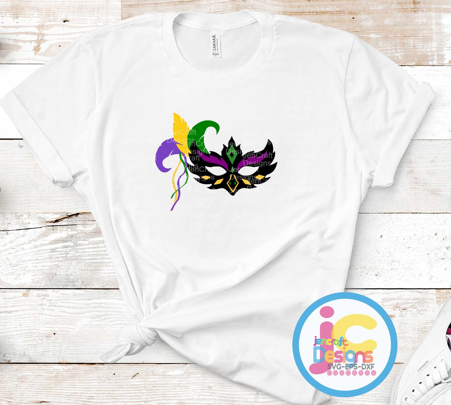 Mardi Gras Designs in SVG, EPS, DXF and PNG