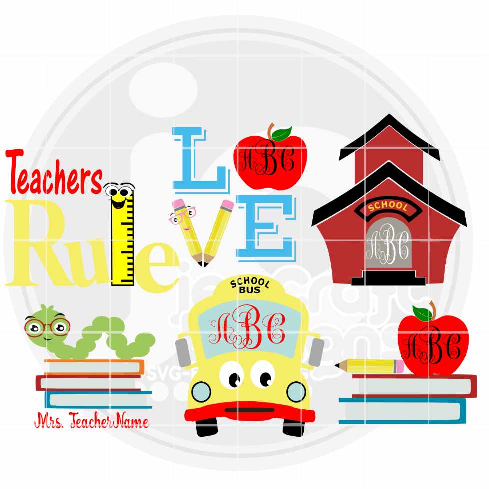 Back to School Design Bundle Svg