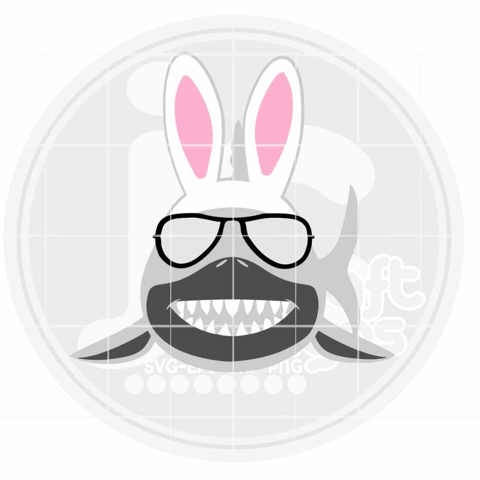 Easter Svg | Easter Shark SVG EPS DXF PNG Bundle