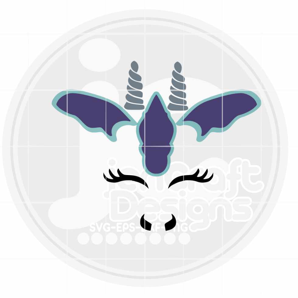 Dragon Face Svg | Boy Baby Toddler SVG EPS DXF PNG