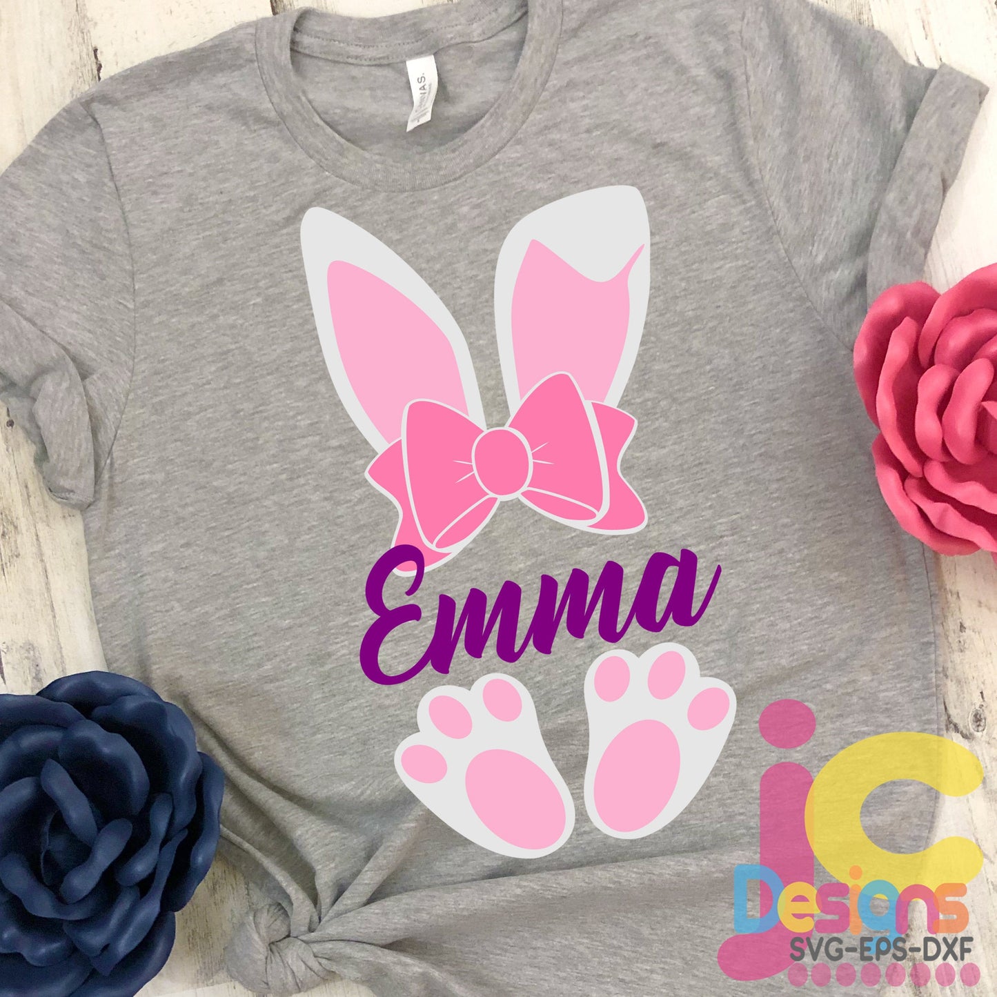 Easter Svg, Bunny Ears SVG EPS DXF PNG