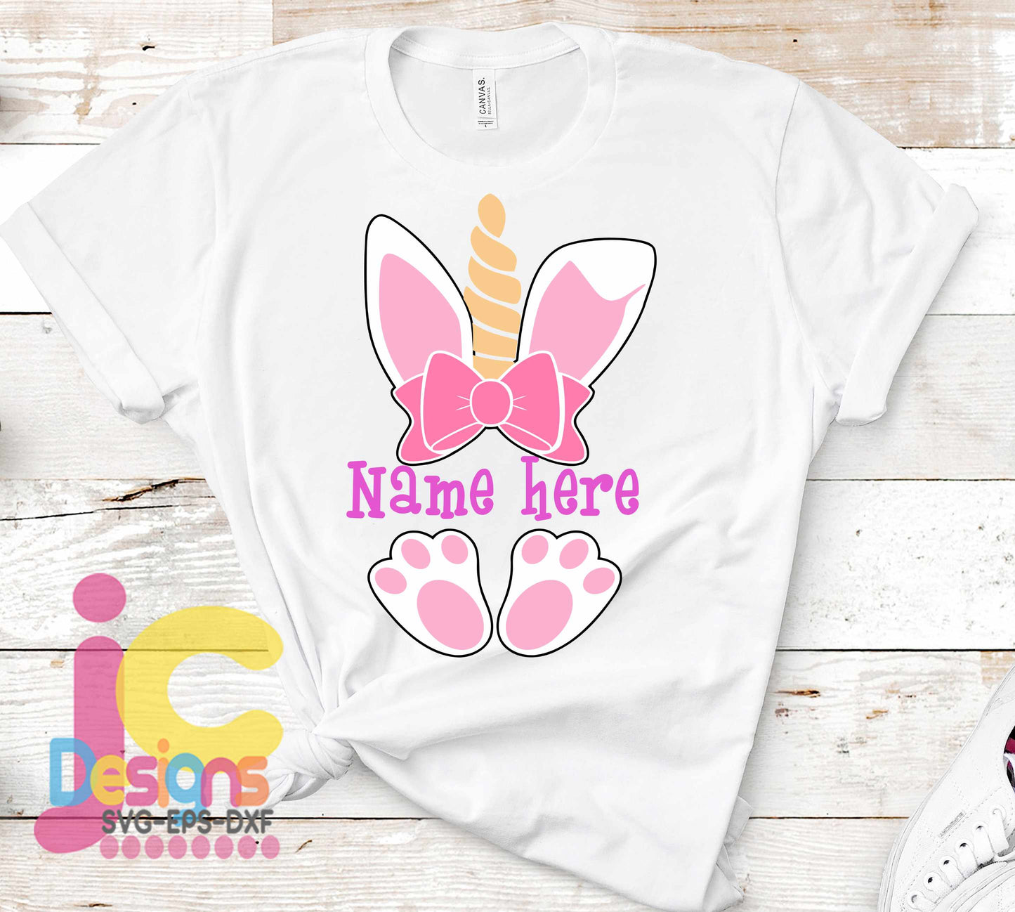 Easter Bunny Unicorn Svg, Easter SVG EPS DXF PNG