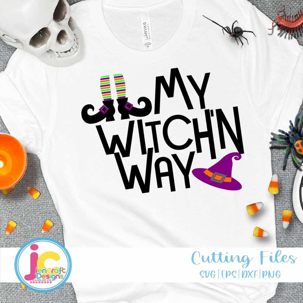 My Witchin Way Svg
