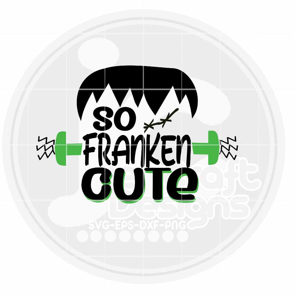 Boy Halloween svg | So Franken Cute SVG EPS DXF PNG