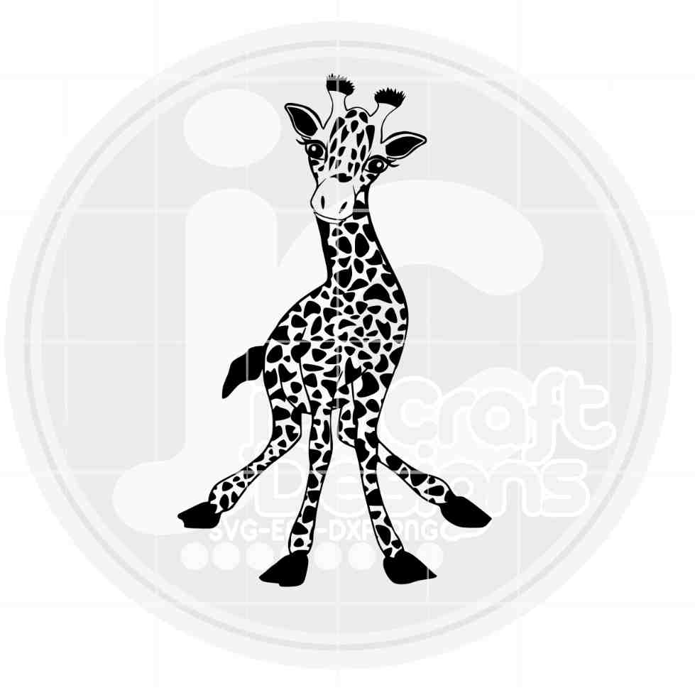 Giraffe Svg | Kids SVG EPS DXF PNG JenCraft Designs