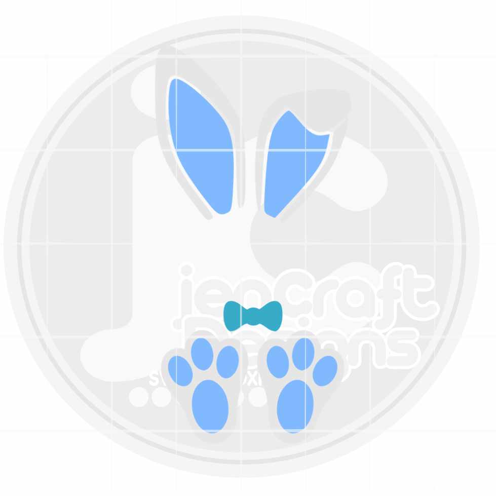 Easter Svg | Boy Bunny Monogram Frame SVG EPS DXF PNG