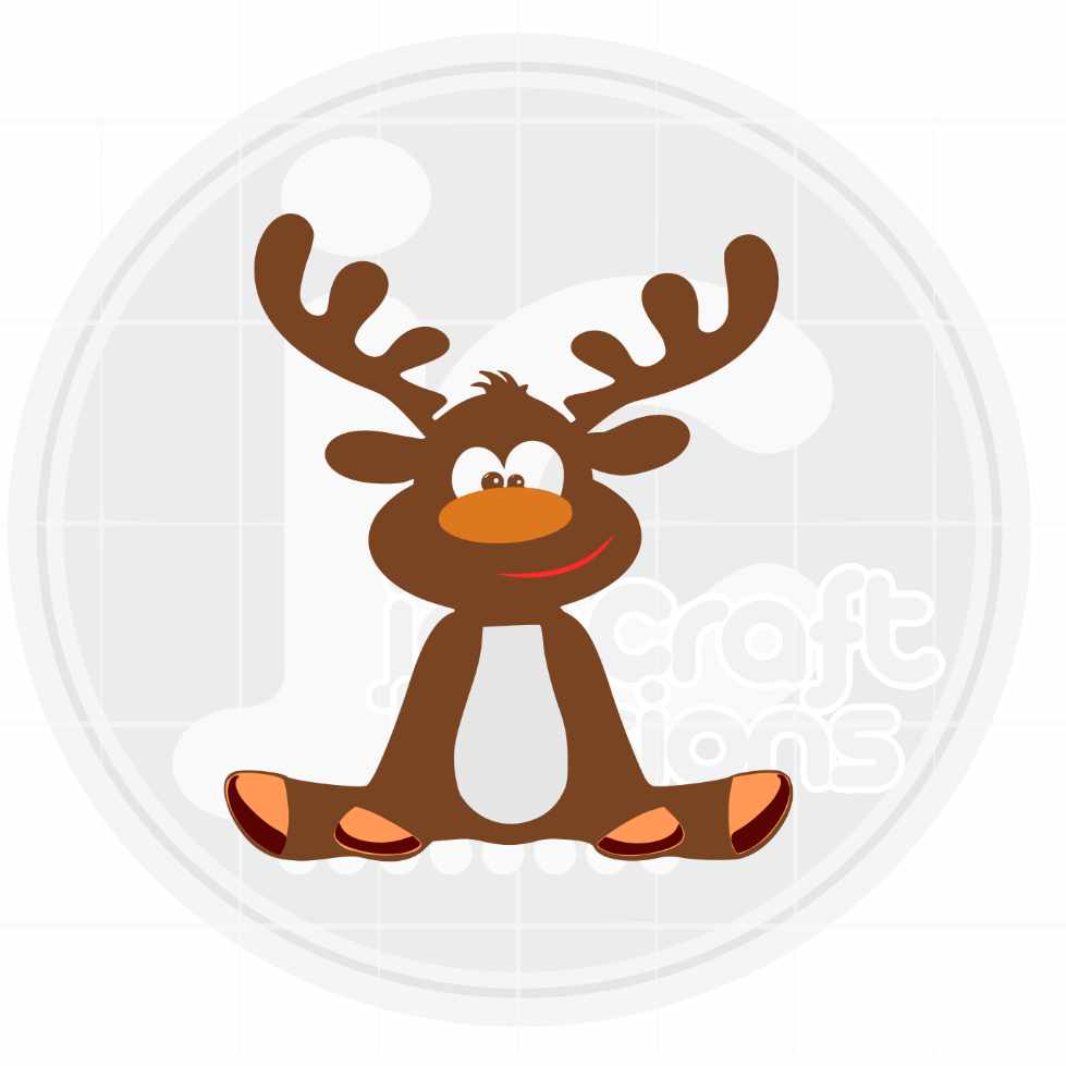 Christmas svg | Boy Reindeer SVG EPS DXF PNG JenCraft Designs