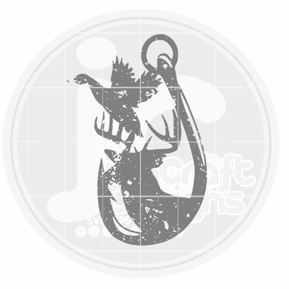 Hunting Fishing svg | Distressed Deer Hook Duck SVG DXF PNG EPS