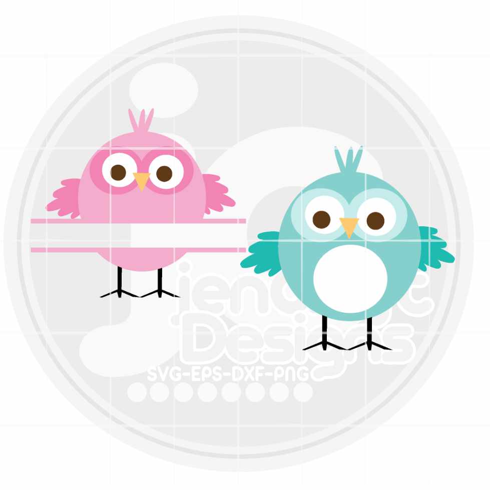 Easter Svg | Boy Girl Baby Chick Monogram Frame SVG EPS DXF PNG Bundle