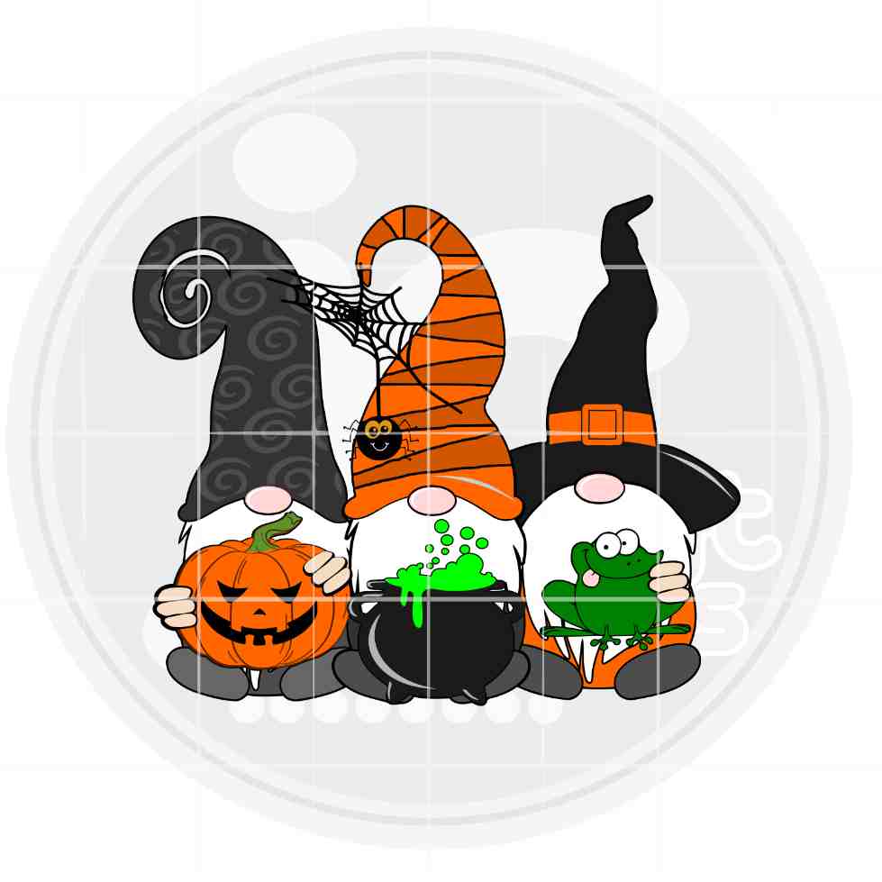 Halloween Svg | Halloween Gnome SVG DXF PNG EPS JenCraft Designs