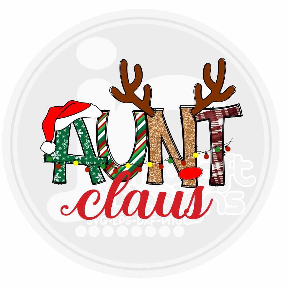 Christmas Png | Aunt Claus Png Sublimation File