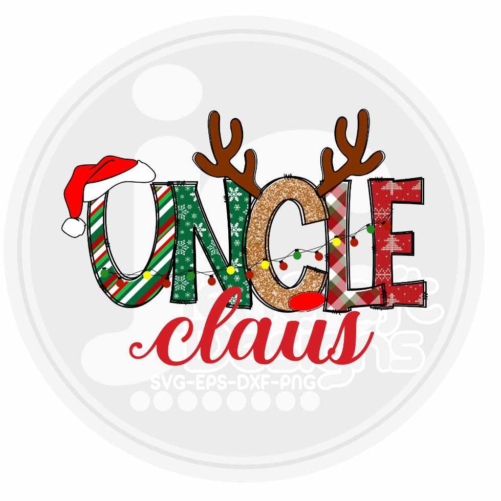Christmas Png | Uncle Claus Png Sublimation File
