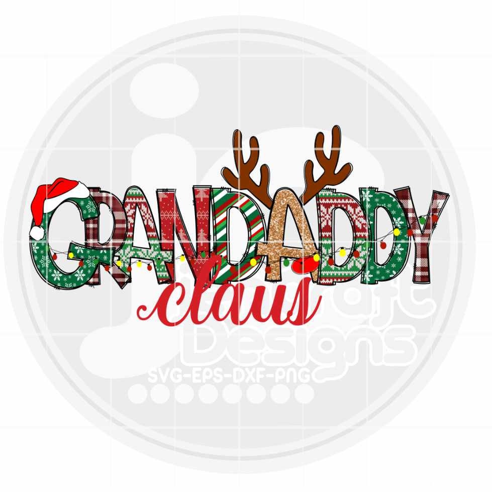 Christmas Png | Grandaddy Claus Png Sublimation File