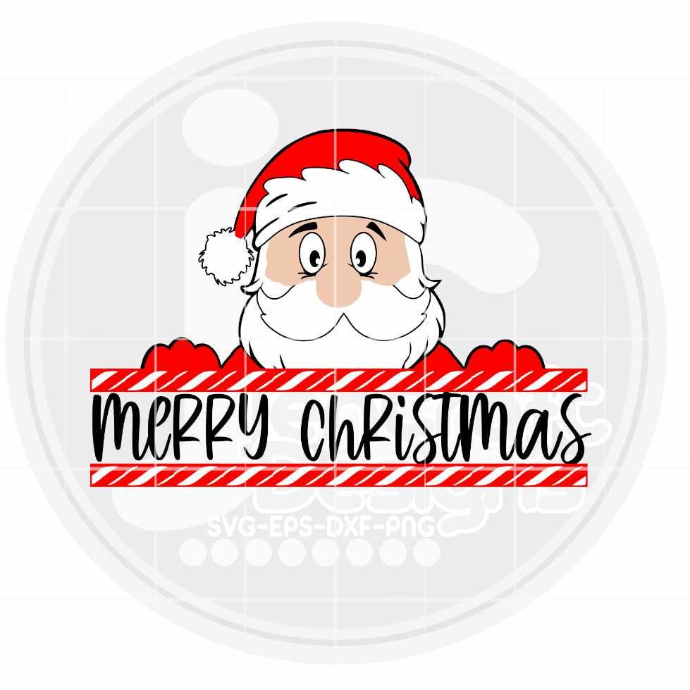 merry-christmas-peeping-santa-svg-eps-png-dxf-digital-download-silhouette-cricut-vector-clip-art-graphics-sublimation