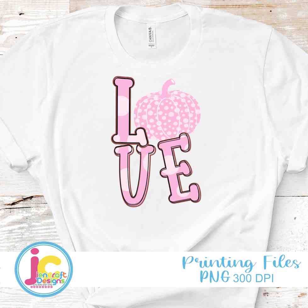 Pink Pumpkin Png, Breast Cancer Awareness Png - JenCraft Designs