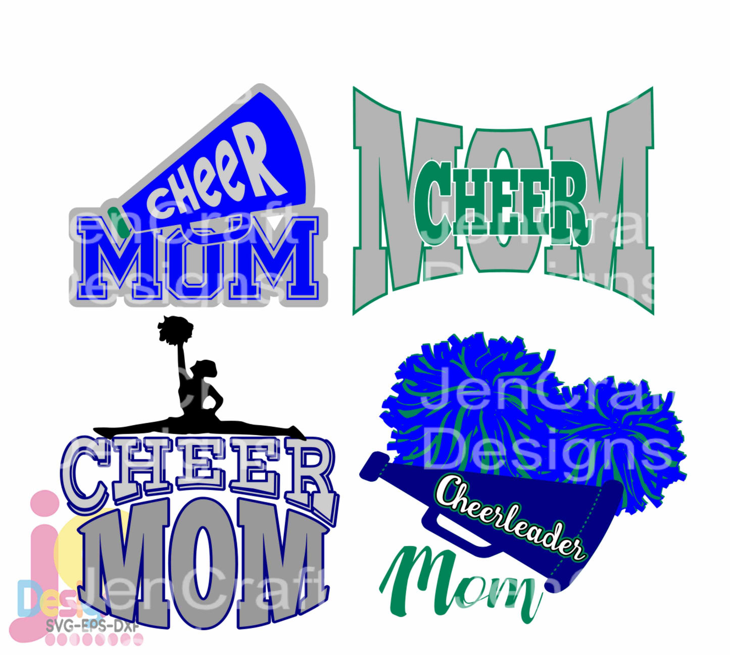 Cheer Svg, Cheer Memaw SVG - JenCrft Designs