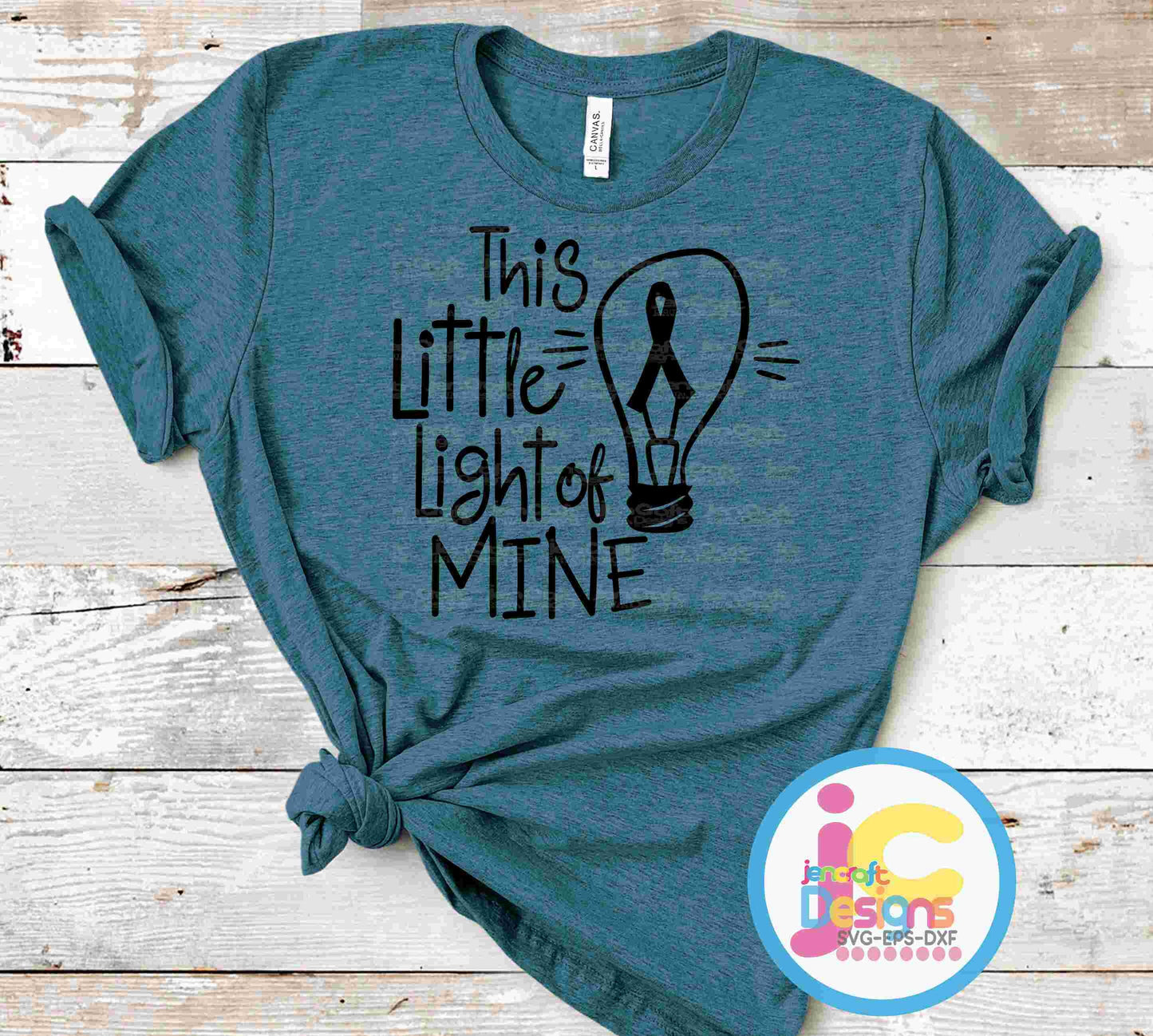 This little light of mine svg, Cancer awareness SVG, Cancer Ribbon Svg, Digital design Svg, Eps, Dxf, Png, Sublimation Cricut, Silhouette - JenCraft Designs