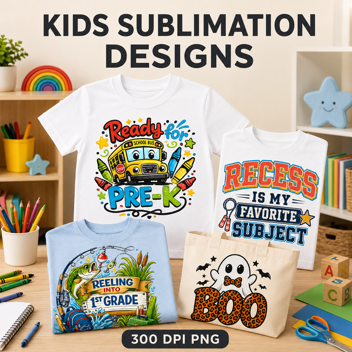 Kids Sublimation Designs