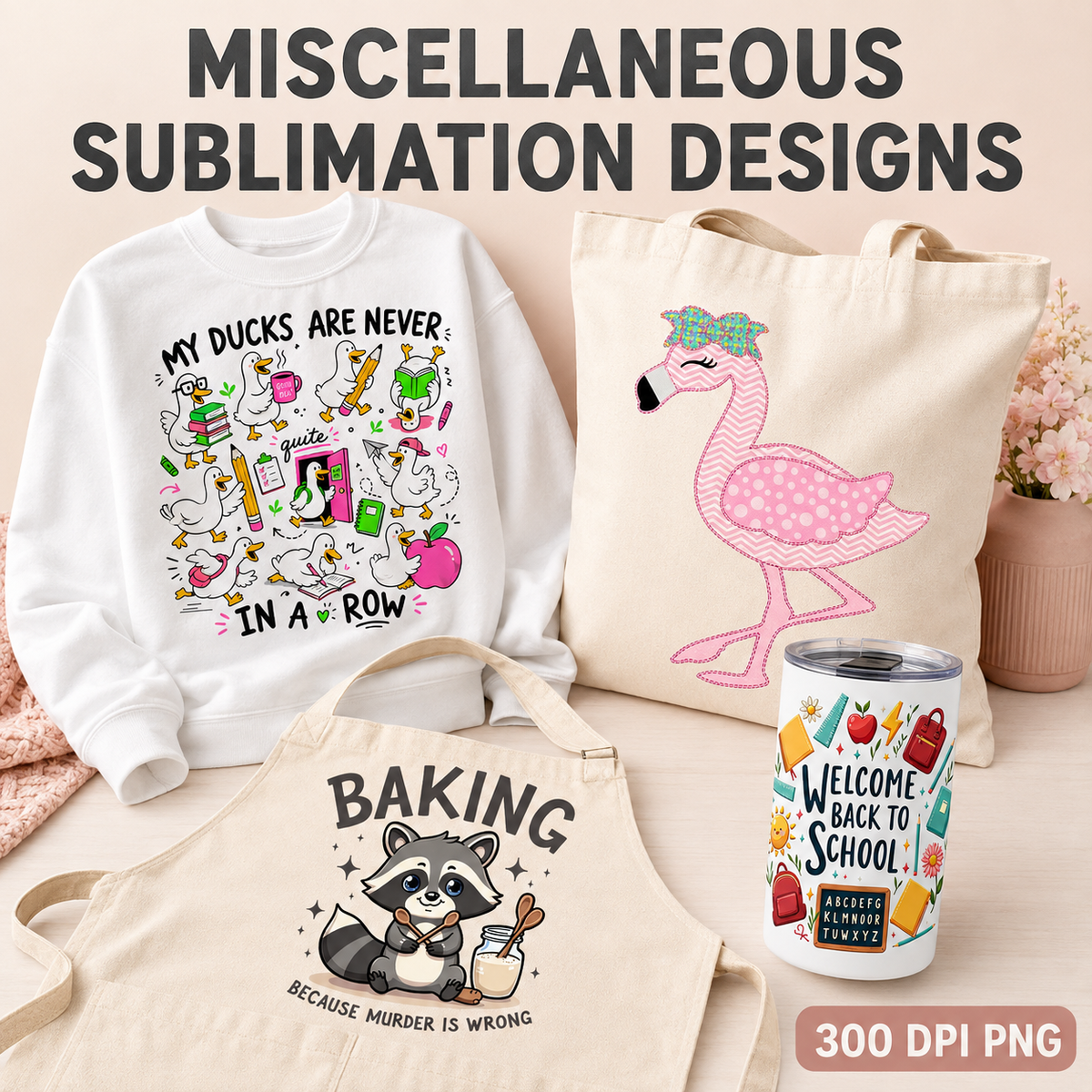 Miscellaneous Sublimation Designs