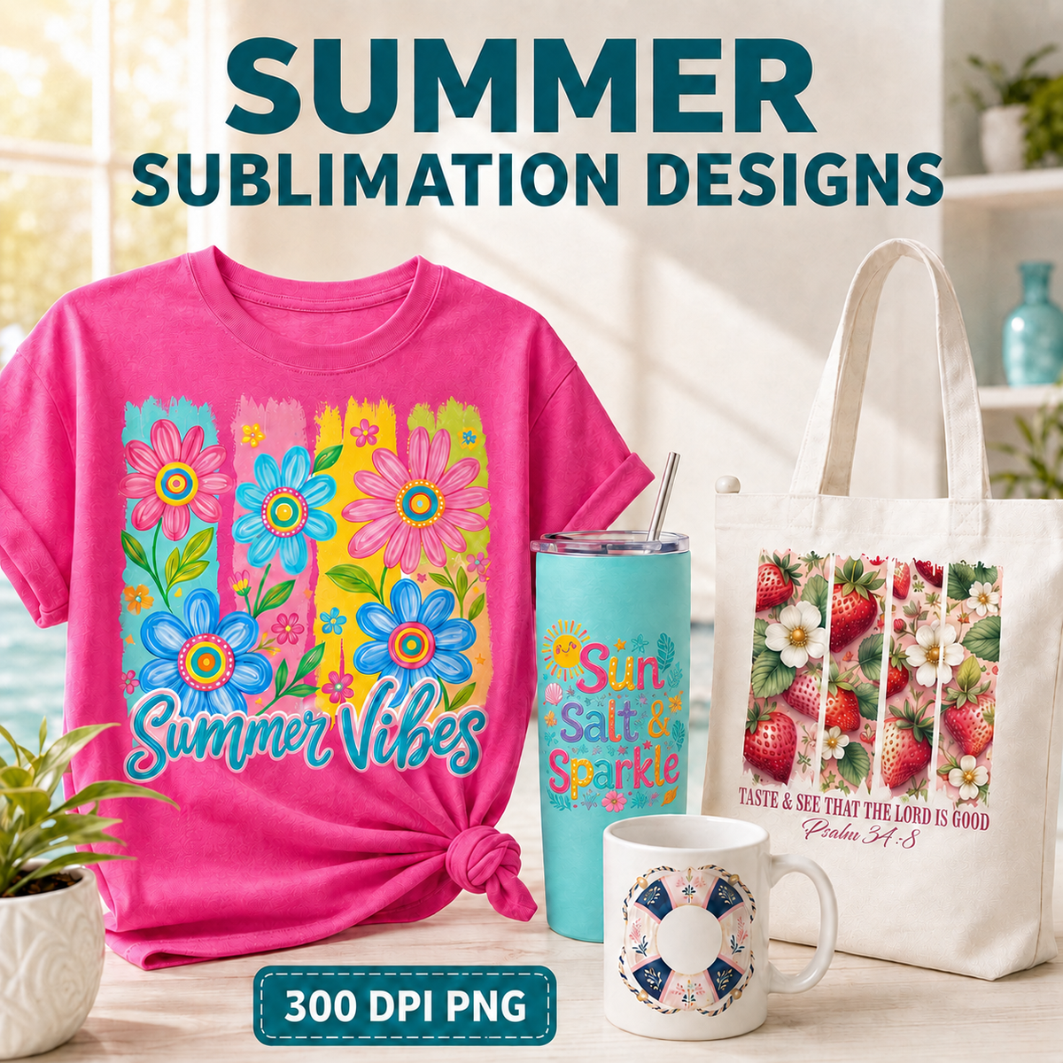 Summer Sublimation Designs