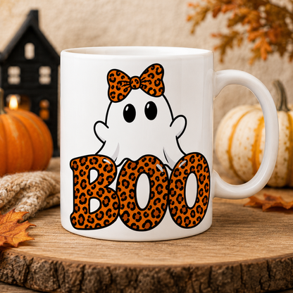 Kids Halloween Boo Ghost PNG | Boy & Girl Sublimation Design