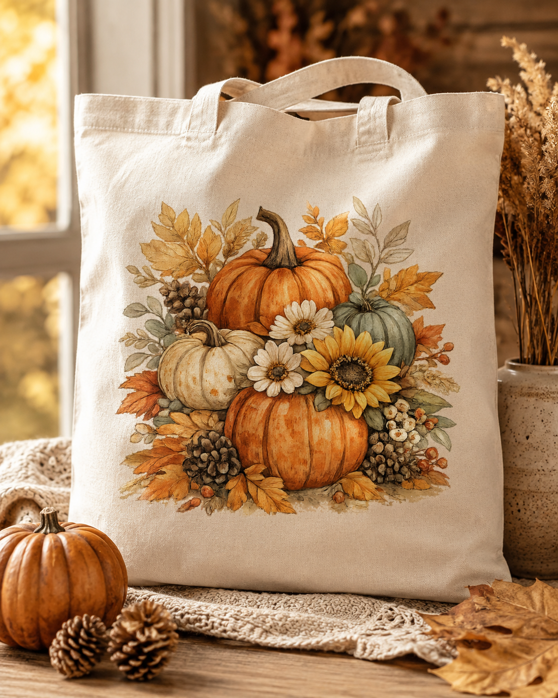 Fall Pumpkin Spice Sublimation Bundle PNG
