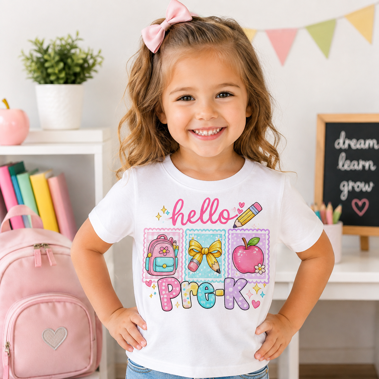Hello Pre-K PNG Sublimation Design