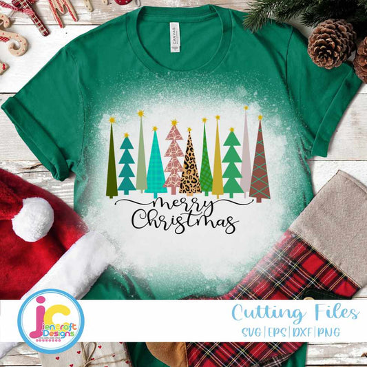 Merry Christmas Svg | Christmas Tree SVG EPS DXF PNG