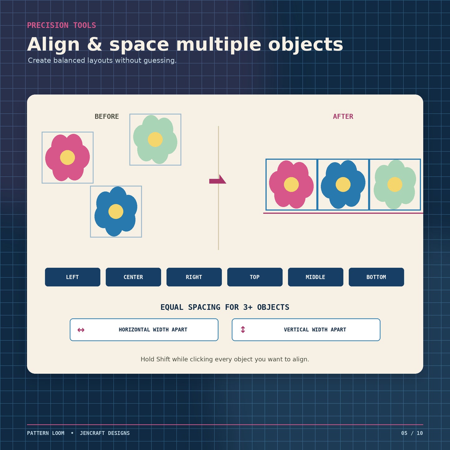 Pattern Loom – Seamless Pattern Maker App for PNG & JPG