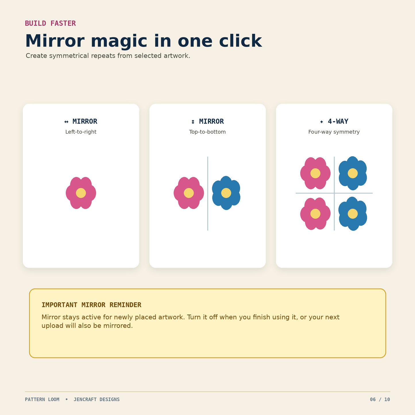 Pattern Loom – Seamless Pattern Maker App for PNG & JPG