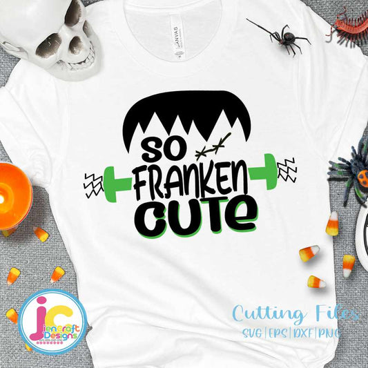 Boy Halloween svg | So Franken Cute SVG EPS DXF PNG