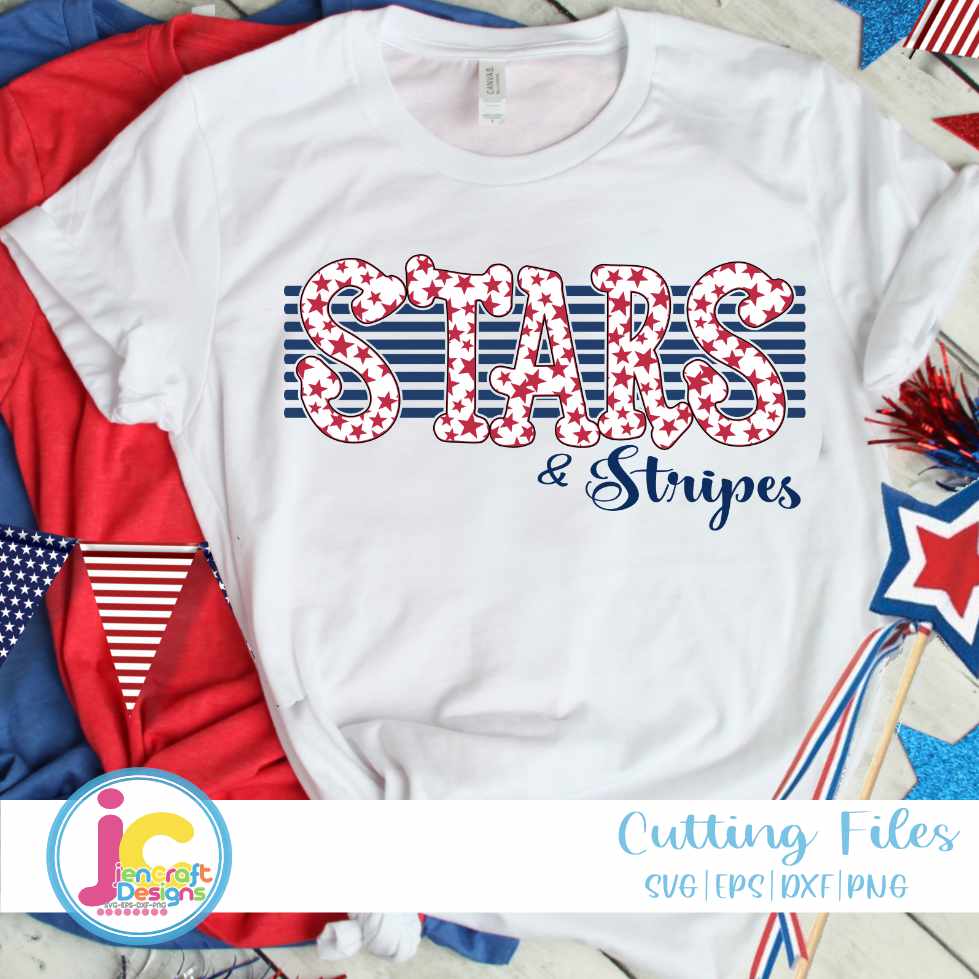4th Of July Svg | Oh my stars and stripes SVG EPS DXF PNG JenCraft Designs