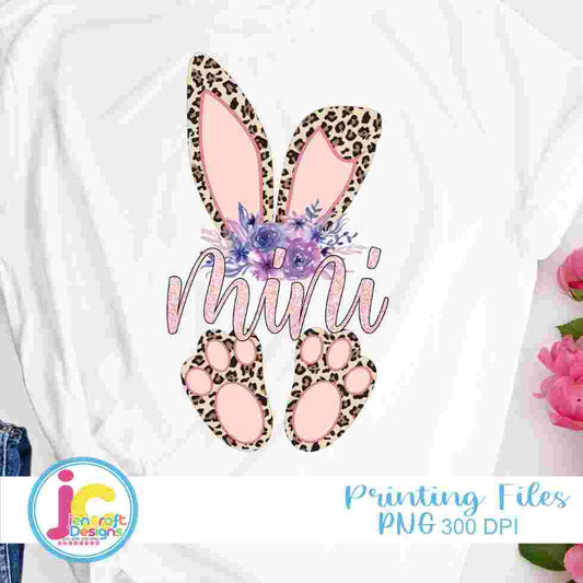 Easter Png | Mini Cheetah Bunny Png Sublimation File