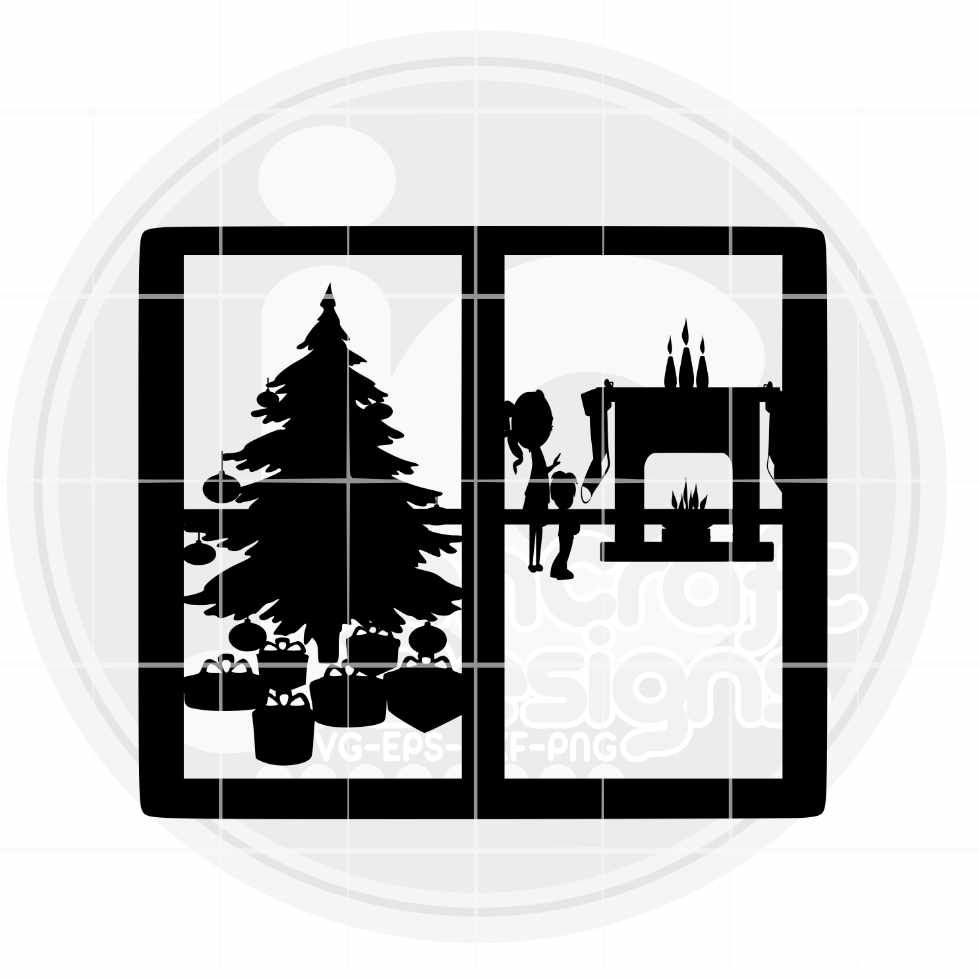 Glass Block Svg | Christmas SVG EPS DXF PNG JenCraft Designs