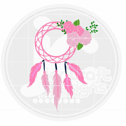 floral-dreamcatcher-monogram-frame