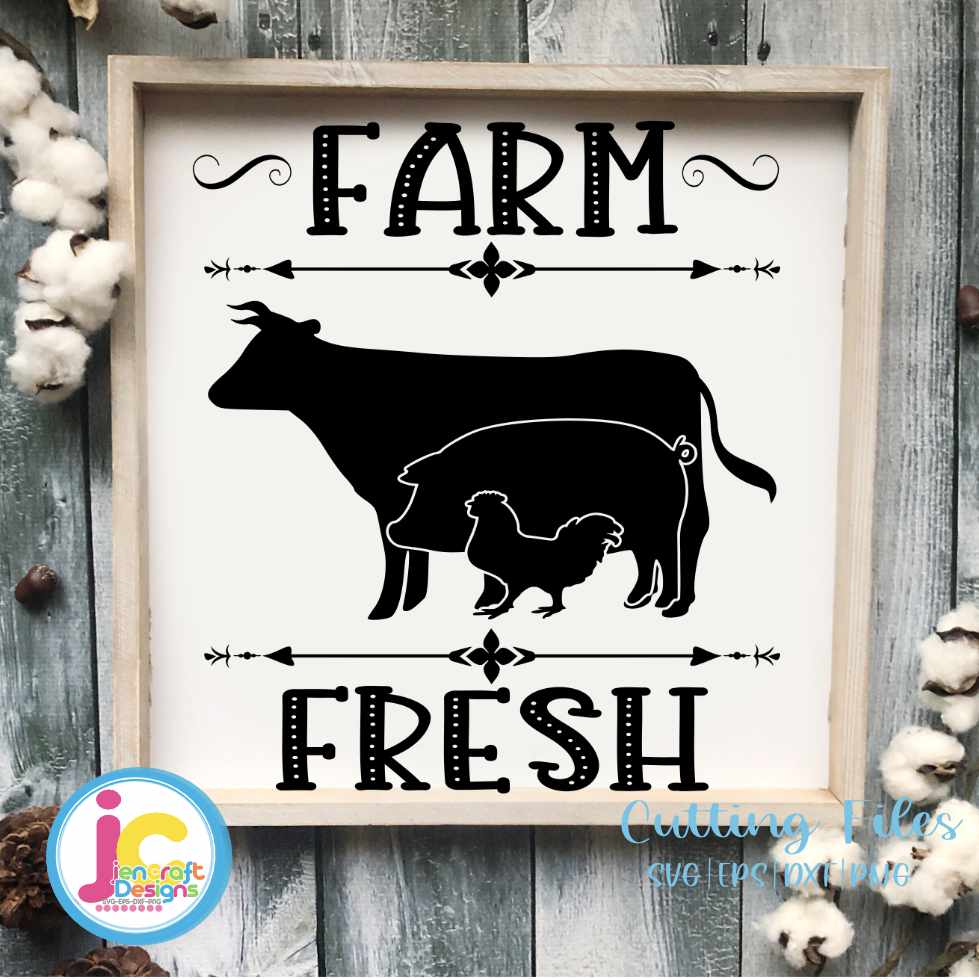 Kitchen svg | Farm Fresh Sign SVG EPS DXF PNG