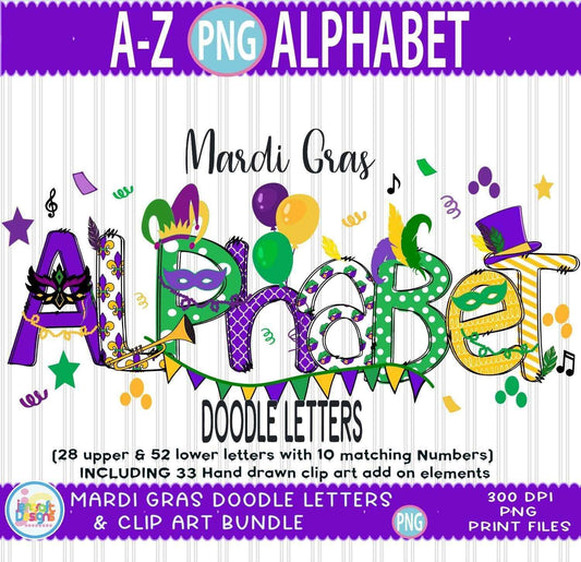 mardi-gras-doodle-letters-png-hand-drawn-alphabet-set