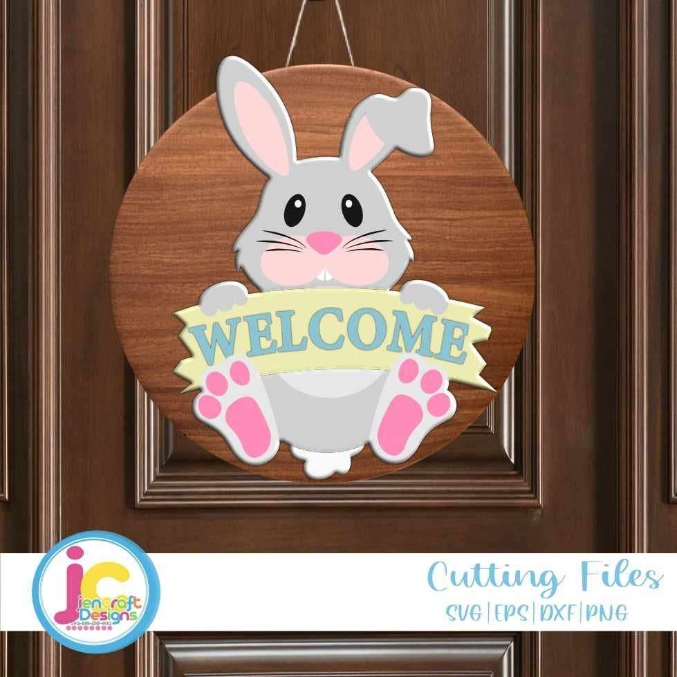 easter-welcome-sign-svg-bunny-tail-door-hanger-laser-cut-file-round-porch-spring-door-decor-cnc-glowforge-png-svg-eps-dxf