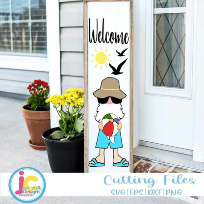 welcome-porch-leaner-sign-svg-gnome-svg-vertical-leaner-sign-beach-garden-cut-file-svg-eps-dxf-png-quotes-cricut-silhouette