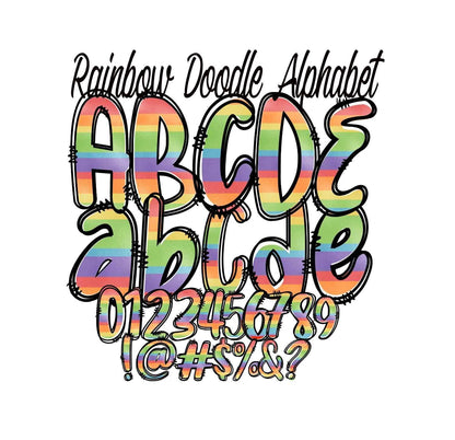 rainbow-alphabet-png-bundle-multi-color-bright-doodle-letters-and-numbers-alphapack-for-sublimation-printing-digital-download