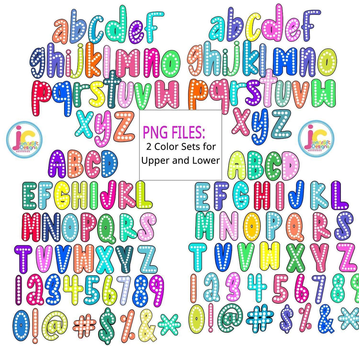 retro-marquee-bright-colorful-letters-svg-upper-lower-case-doodle-letters-numbers-hand-drawn-font-svg-eps-dxf-cut-file-png-sublimation
