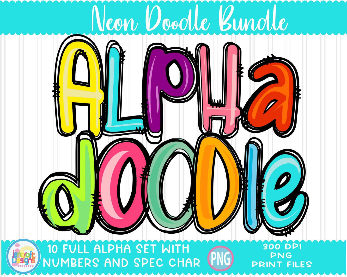 bright-color-doodle-alphabet-png-bundle-colorful-neon-letters-and-numbers-alphapack-for-sublimation-printing-digital-download-design