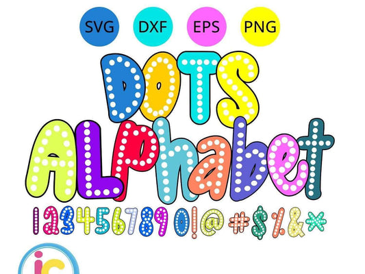 retro-marquee-bright-colorful-letters-svg-upper-lower-case-doodle-letters-numbers-hand-drawn-font-svg-eps-dxf-cut-file-png-sublimation