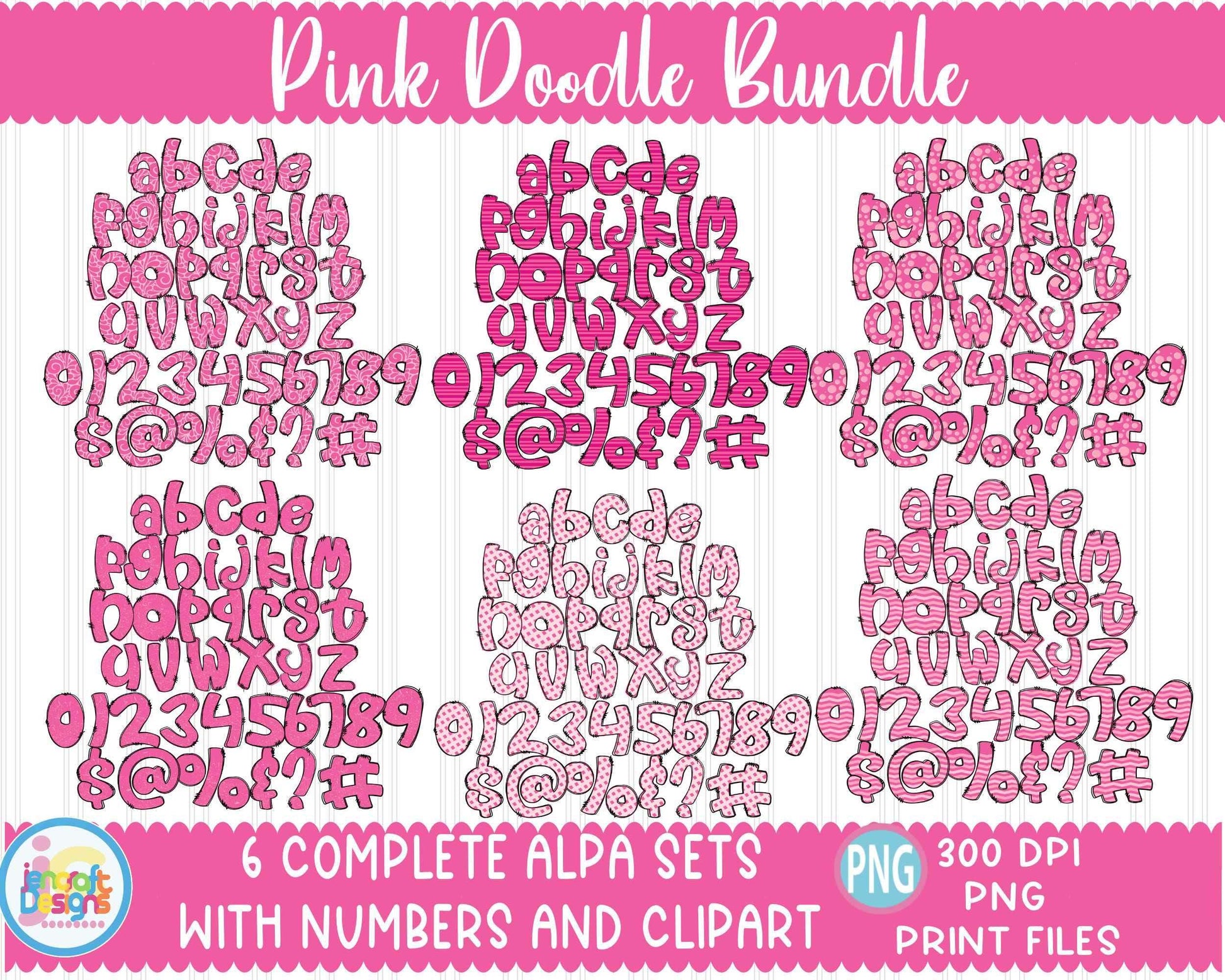 breast-cancer-awareness-alphabet-doodle-letters-png-sublimation-hand-drawn-alpha-pack-numbers-a-z-set-sublimate-design-printable-png