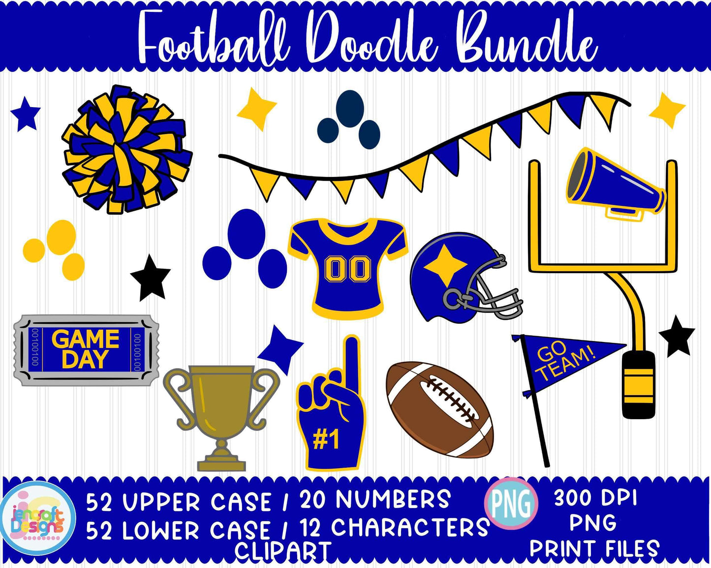 blue-gold-football-alphabet-png-doodle-letters-bundle