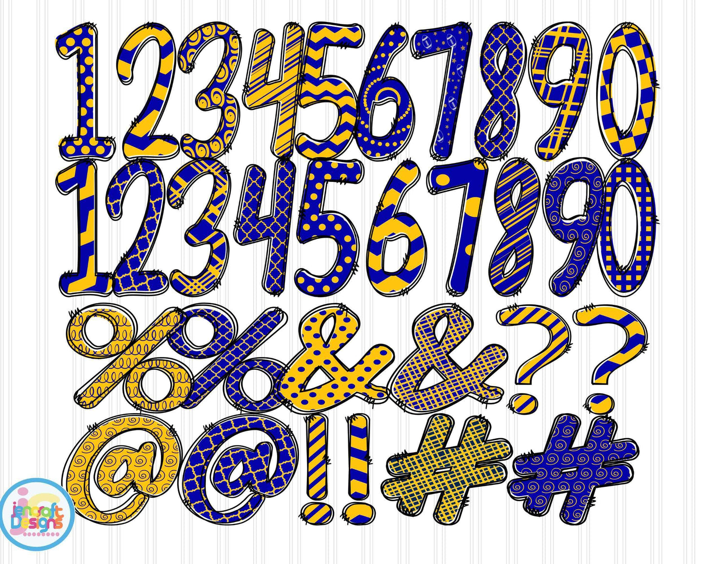 blue-gold-football-alphabet-png-doodle-letters-bundle