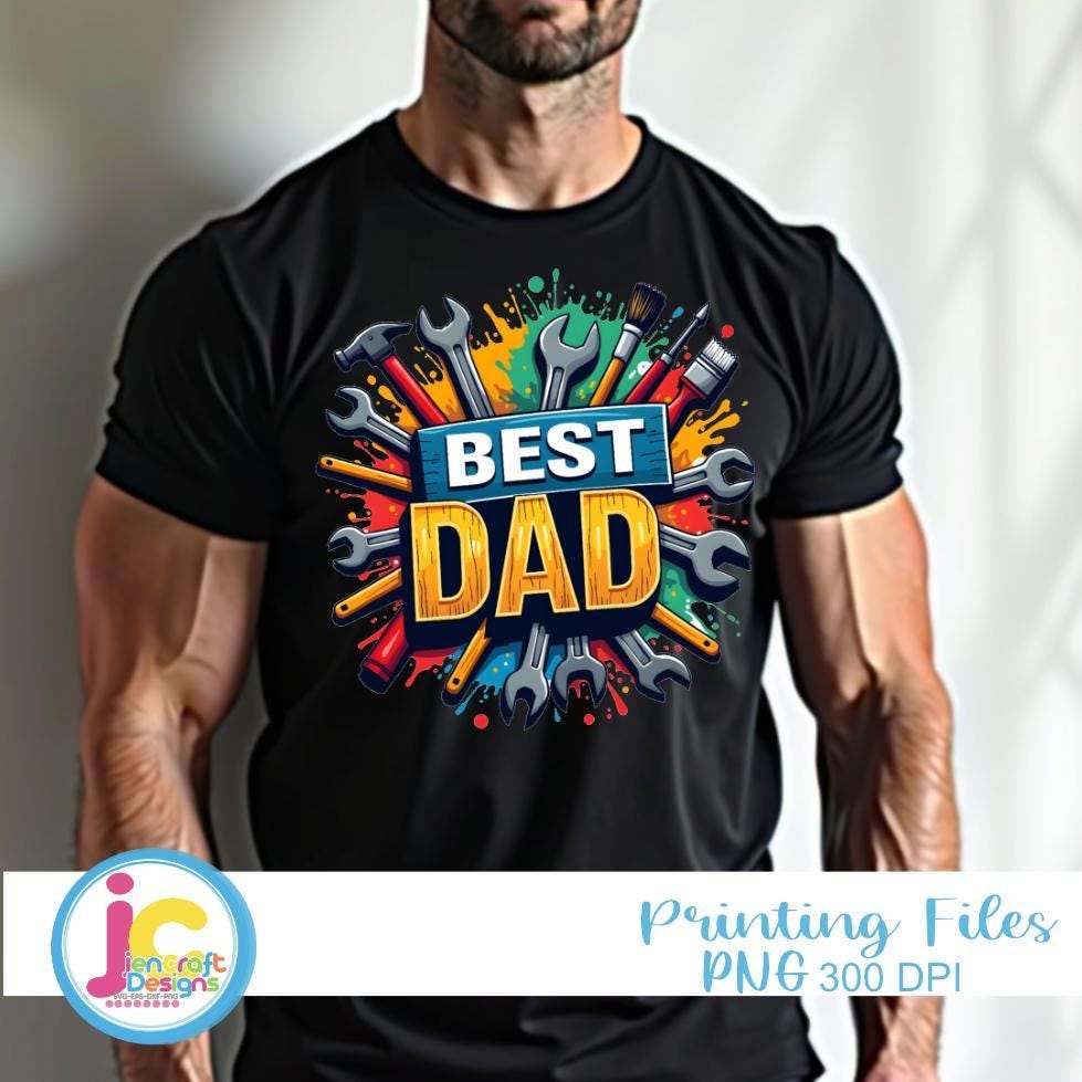 best-dad-ever-png-father-s-day-sublimation-design
