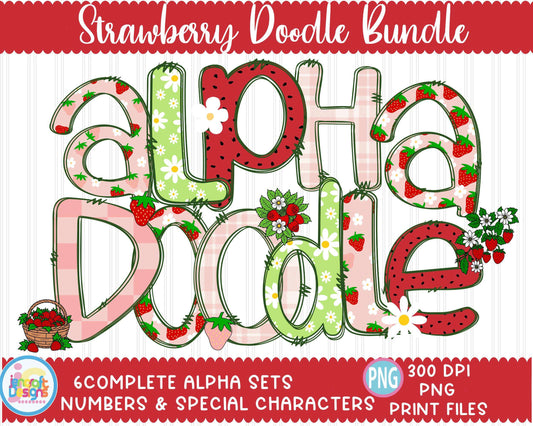 strawberry-doodle-alphabet-png-bundle-summer-berry-letters