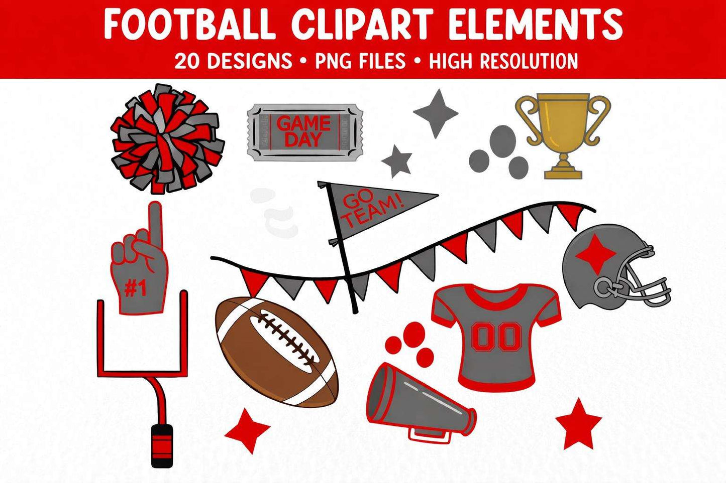 red-gray-football-alphabet-png-sports-doodle-alpha-set