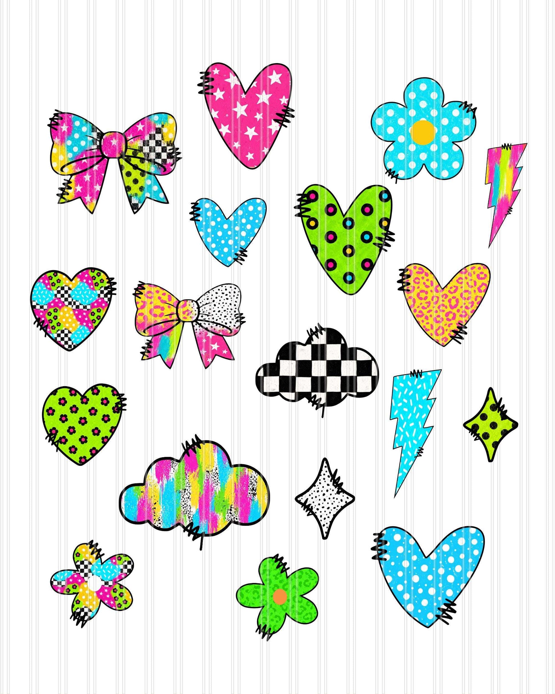 retro-doodle-alphabet-png-bundle-hand-drawn-letters